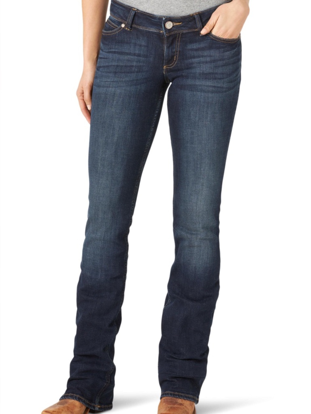 Wrangler Retro Sadie Jean 13-14/32 New With Tags Dark Wash